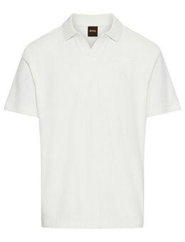 BOSS ORANGE Poloshirt Pe aus Frottee-Qualität