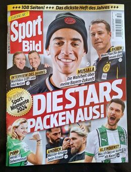 Sport Bild Nr. 51/52 2024 18.12.2024 Bundesliga Fußball SportBild - Essen