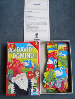 Schmidt/RTL Plus-Spiel-David Domino,4-12 Jahre,2-6 Spieler - Linnich