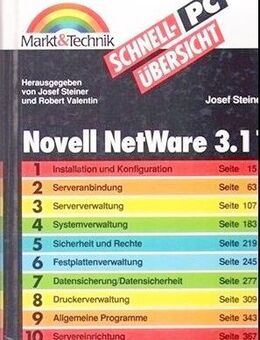 Schnellübersicht PC Novell NetWare 3.11 - Andernach