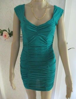 NEU * Sexy * Cocktail * Disco * Abend * Ausgeh * Bodycon * Strech * Träger * Mini- Kleid "H&M" Gr. 34, 36- 38/ XS- S * smaragd- grün * - Riedlingen