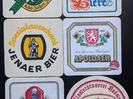 Bierdeckel von DDR Brauereien - Jena