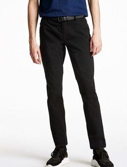 LINDBERGH Chinohose (2-tlg) mit Gürtel und Stretch