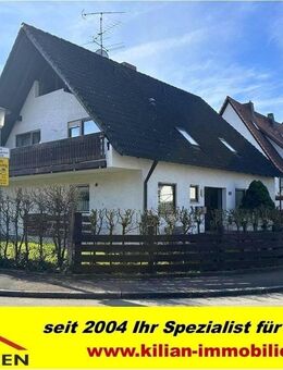 KILIAN IMMOBILIEN! PERFEKTES HAUS MIT 2 WOHNUNGEN MIT 200 M² WFL. IN REDNITZHEMBACH! KELLER * EBK * GARAGE - Rednitzhembach