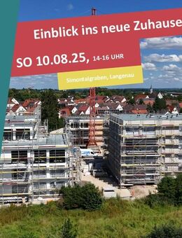 3-ZIMMER ETW MIT GARTENANTEIL - "WOHNEN IM PARK" IN LANGENAU - D01 - Langenau