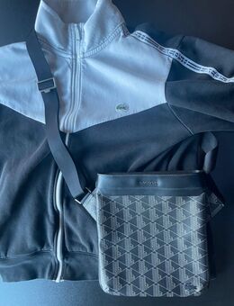 Bauchtasche Lacoste Umhängetasche Herren Schwarz Groß Tasche - Dresden