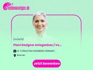 Plant Designer Anlagenbau / Verfahrenstechnik (m/w/d) - Hamburg
