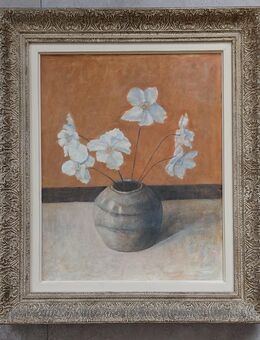 Blumenstillleben, Gemälde Öl auf Leinwand um 1925 gemalt, mit Rahmen - Köln