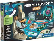 Clementoni® Experimentierkasten Galileo, Mein Mikroskop Deluxe