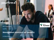 Management Assistant (all genders) - München
