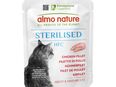 5 + 1 gratis! 6 x 50 g Almo Nature HFC Sterilised - Hühnerfilet in 00000