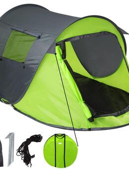 Pop-up Zelt Wurfzelt Automatikzelt Camping Strand Trekkingzelt 2 Personen - Wuppertal