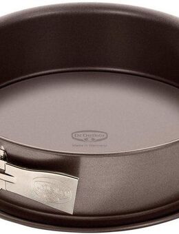 Dr. Oetker Küchenhelfer Springform Back-Edition, mit Emaille-Servierboden, Antihaft-Beschichtung, schnitt-& kratzfest, hitzebeständig bis 230°C