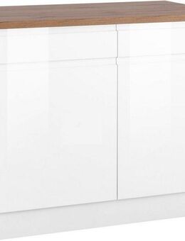 KOCHSTATION Unterschrank KS-Virginia 100 cm breit, mit 2 Türen und 2 Schubkästen
