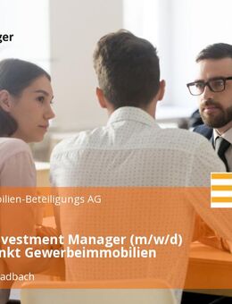 (Senior) Investment Manager (m/w/d) Schwerpunkt Gewerbeimmobilien - Bergisch Gladbach