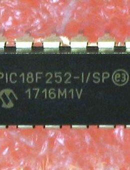 1 Stück - 8-bit Mikrocontroller / Microcontroller PIC18F252-I/SP - 1716M1V - Neu - Biebesheim (Rhein)