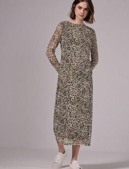 STREET ONE STUDIO Midikleid mit dekorativen Nähten auf der Front