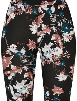 URBAN CLASSICS Radlerhose Urban Classics Damen Ladies Soft AOP Cycle Shorts (1-tlg)