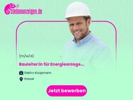 Bauleiter:in für Energieanlagen - Kassel