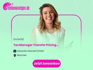 Tax Manager Transfer Pricing (m/w/d) - München