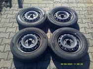 4x Winter Reifen, Hankook 195/65 R15 91T, auf Stahlfelgen - Babenhausen (Hessen)