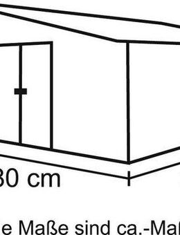 KONIFERA Gartenhaus Nienstedten 2, BxT: 396x396 cm, in 3 Varianten