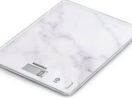 Soehnle Küchenwaage Page Compact 300 Marble, Tragkraft 5 kg, 1 g genaue Teilung