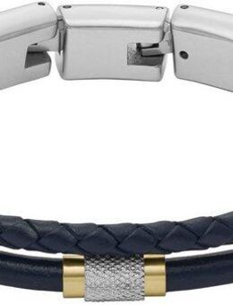 Fossil Armband Schmuck Geschenk Edelstahl Leder Armschmuck JEWELRY