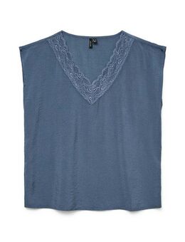 Vero Moda Spitzentop VMSAFA SL V-NECK LACE TOP WVN GA NOOS