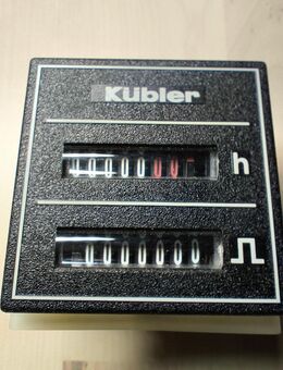 Kübler, Betriebsstundenzähler, Impulszähler - Limbach-Oberfrohna