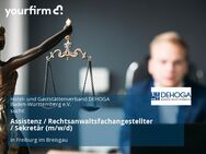 Assistenz / Rechtsanwaltsfachangestellter / Sekretär (m/w/d) - Freiburg (Breisgau)