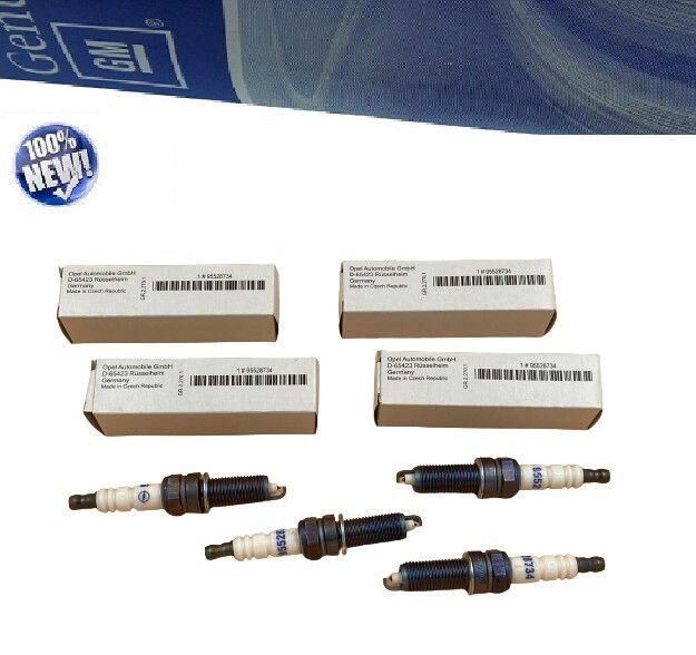 4X ZÜNDKERZEN OPEL CROSSLAND CORSA F 1.2 B12XE 9676288180 NGK1R - Dortmund Wickede