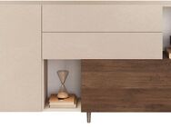 INOSIGN Sideboard Monaco Breite 181 cm, Anrichte mit 1 Tür, 1 Klappe u. 2 Schubkästen, Kommode, Soft/Self Closing