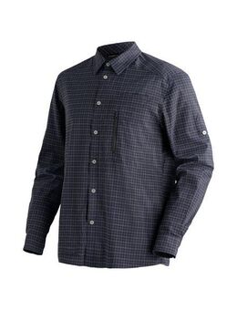 Maier Sports Funktionshemd Mats L/S langarm Herrenhemd für Wandern, Reise und Freizeit