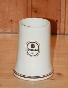 Krombacher Eine Perle der Natur Bierkrug Steingut Steinzeug Keramik 0,5L sahm - Borken