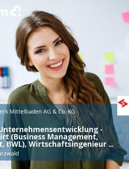 Manager Unternehmensentwicklung - Betriebswirt (Business Management, Wirtschaft, BWL), Wirtschaftsingenieur o. ä. (m/w/d) Energiewirtschaft - Lahr (Schwarzwald)
