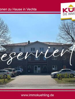 Komfortable 2-Zimmer-Erdgeschosswohnung in gepflegter Seniorenanlage - Großenkneten