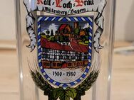 Motiv-Bierglaskrug der Brauerei Kalt-Loch-Bräu - Frankfurt (Main) Sachsenhausen-Süd