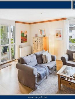 Zündorf: 3-Zimmer-Wohnung mit Süd-Balkon und TG-Stellplatz nahe der Groov und dem Yachthafen - Köln