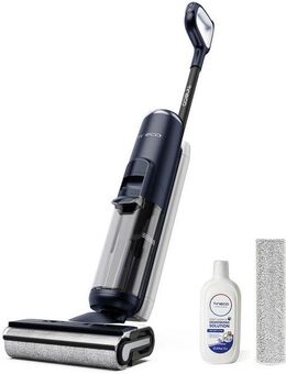 Tineco Nass-Trocken-Sauger Floor One S6 Flashdry PET, 70° Grad Heißluft-Trocknung, 35 Min Akku, 220 W, beutellos, Trockensaugen, automatische Anpassung der Saugleistung, Tierhaarfilter