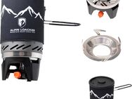 ALPIN LOACKER Storm Kit Pro Camping Gaskocher Set mit Piezozündun - Berlin Neukölln