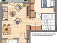 Demnächst frei! 2-Zimmer-Wohnung in Marl Brassert - Marl (Nordrhein-Westfalen)