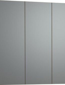 welltime Spiegelschrank Amrum (1-St) 3-Türiger Badspiegel mit Stauraum - Maße (B/T/H) 90/20/80 cm