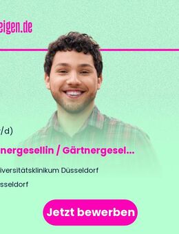 Gärtnergesellin / Gärtnergesellen (m/w/d) Vollzeit / Teilzeit - Düsseldorf