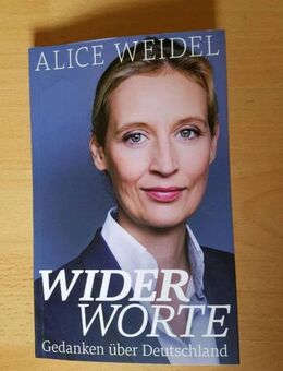 Alice Weidel-Widerworte-handsigniert - Mannheim