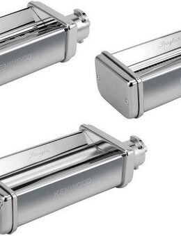 KENWOOD Nudelwalzenvorsatz Pasta-Set für Lasagne, Spaghetti und Fettuccine MAX980ME, Zubehör für Kenwood Küchenmaschinen