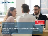 Berater für Firmen- und Unternehmenskunden (m/w/d) - Bayreuth
