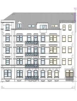 Stilvoll Wohnen im Denkmal - 108 m² Luxus in zentraler Lage von Chemnitz - Chemnitz
