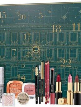 L'ORÉAL PARIS Adventskalender Adventskalender (24-tlg), Beauty-Kalender mit Produkten für Haare, Augen, Teint und Lippen.