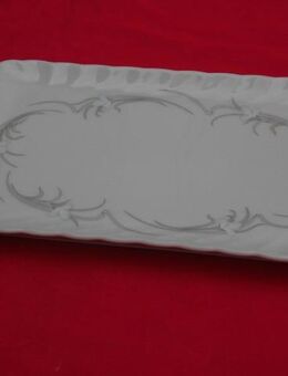 Schirnding Porzellan Pallas Butterplatte Platte 18,5 x 12 cm 3,- - Flensburg